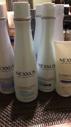 shampoo spray nexus $5 cada uno