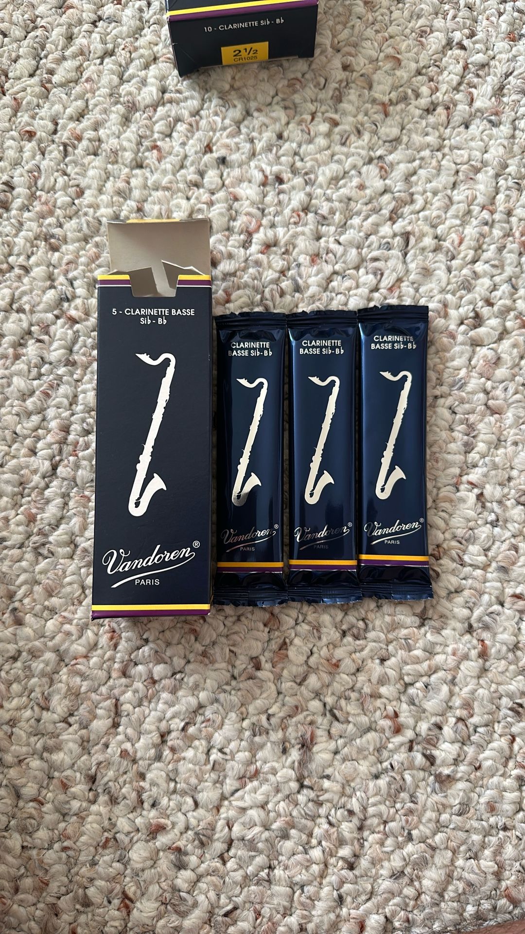 Vandoren Bass Clarinet Reeds  
