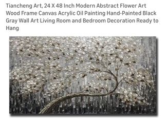 Wall Canvas Painting 24x48