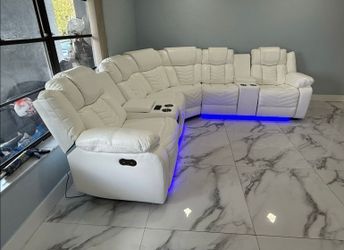 Power recliner sectional Sofa