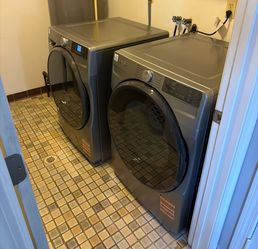 Whirlpool Smart Front-Load Washer & Electric Dryer Set