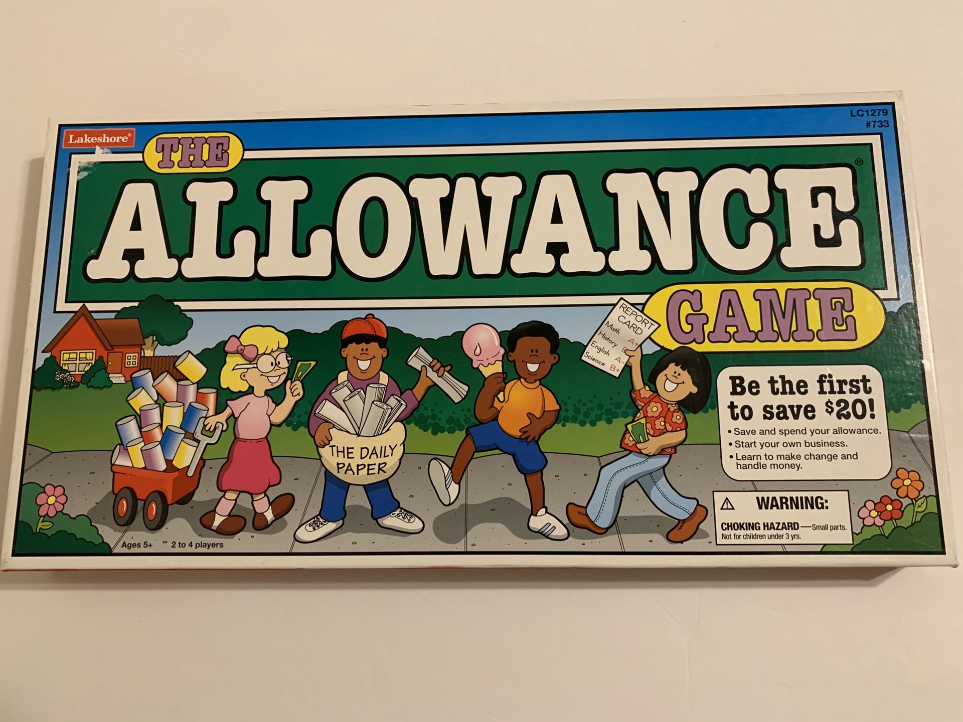 The Allowance Educational Money Savings Game - Family Kids Board Game
