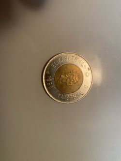 Canadian $2.00 Commemorative  Beaded Coin