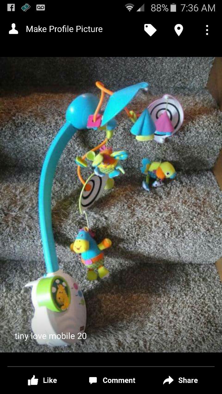 Tiny love mobile