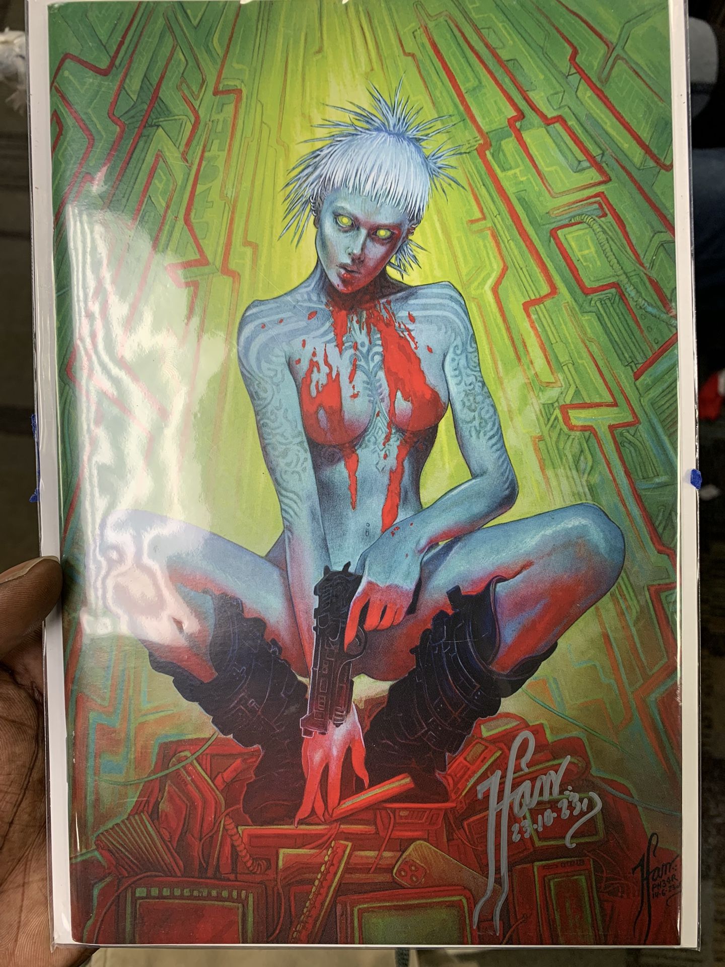 Signed Comic