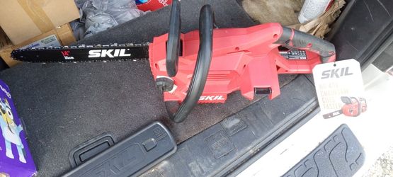 Skil 40volt 14inch Chainsaw +Battery &charger 