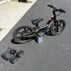 Stacyc 16e Kids Motorcycle