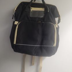 Black Diaper Bag 