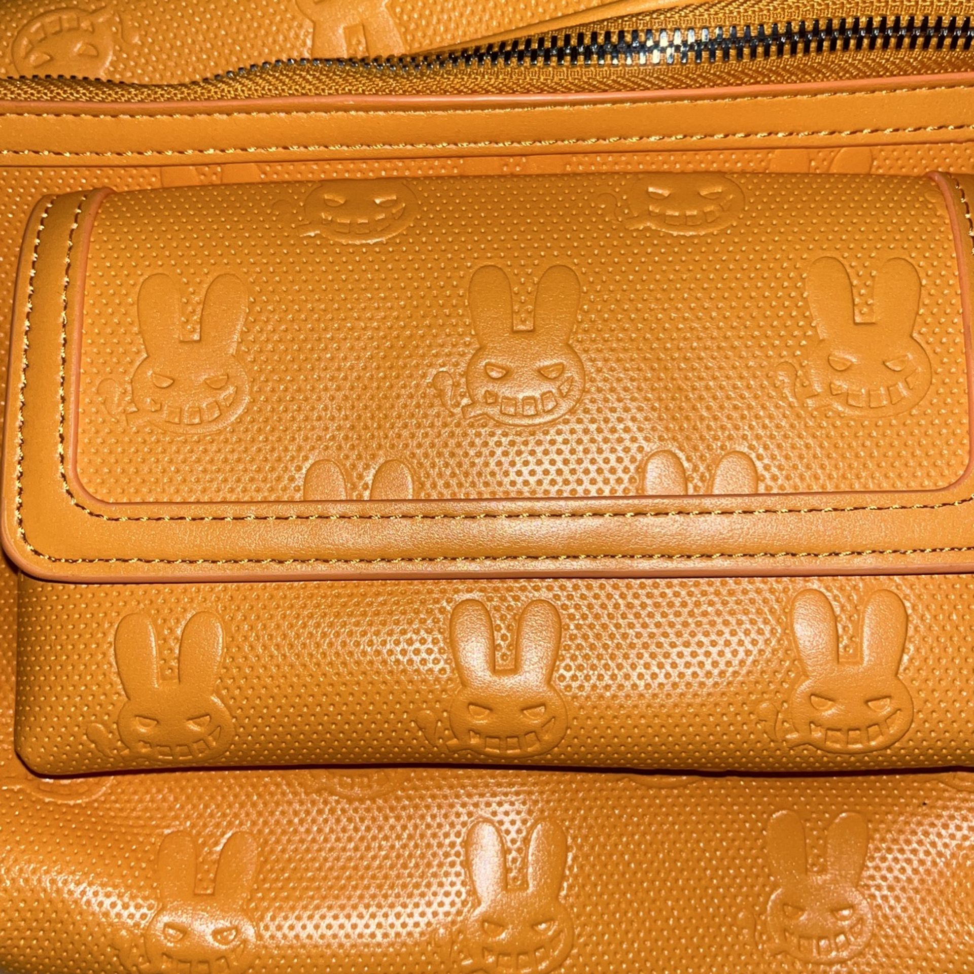 Dr.Zodiak Orange leather Bag