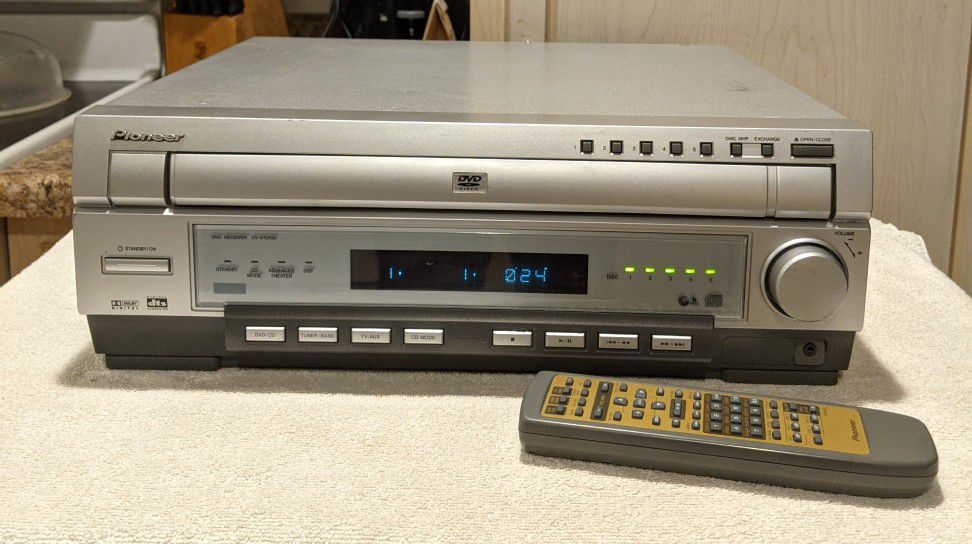 Pioneer Receiver with built in DVD CD Player