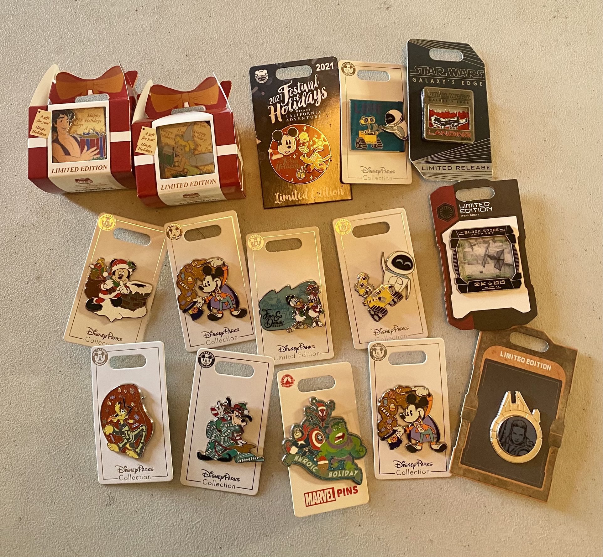 Official Disney Land Pins