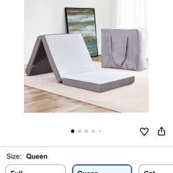 Queen Foldable Mattress New Open Box 