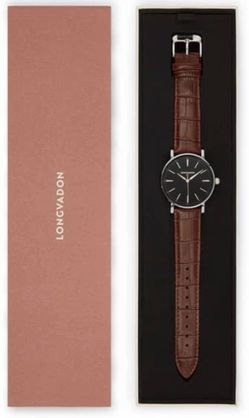 Longvadon Classic Watch Marron