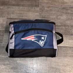 New England Patriots Cooler Soft Sided Insulated Cooler Bag 24 Can NFL NWT