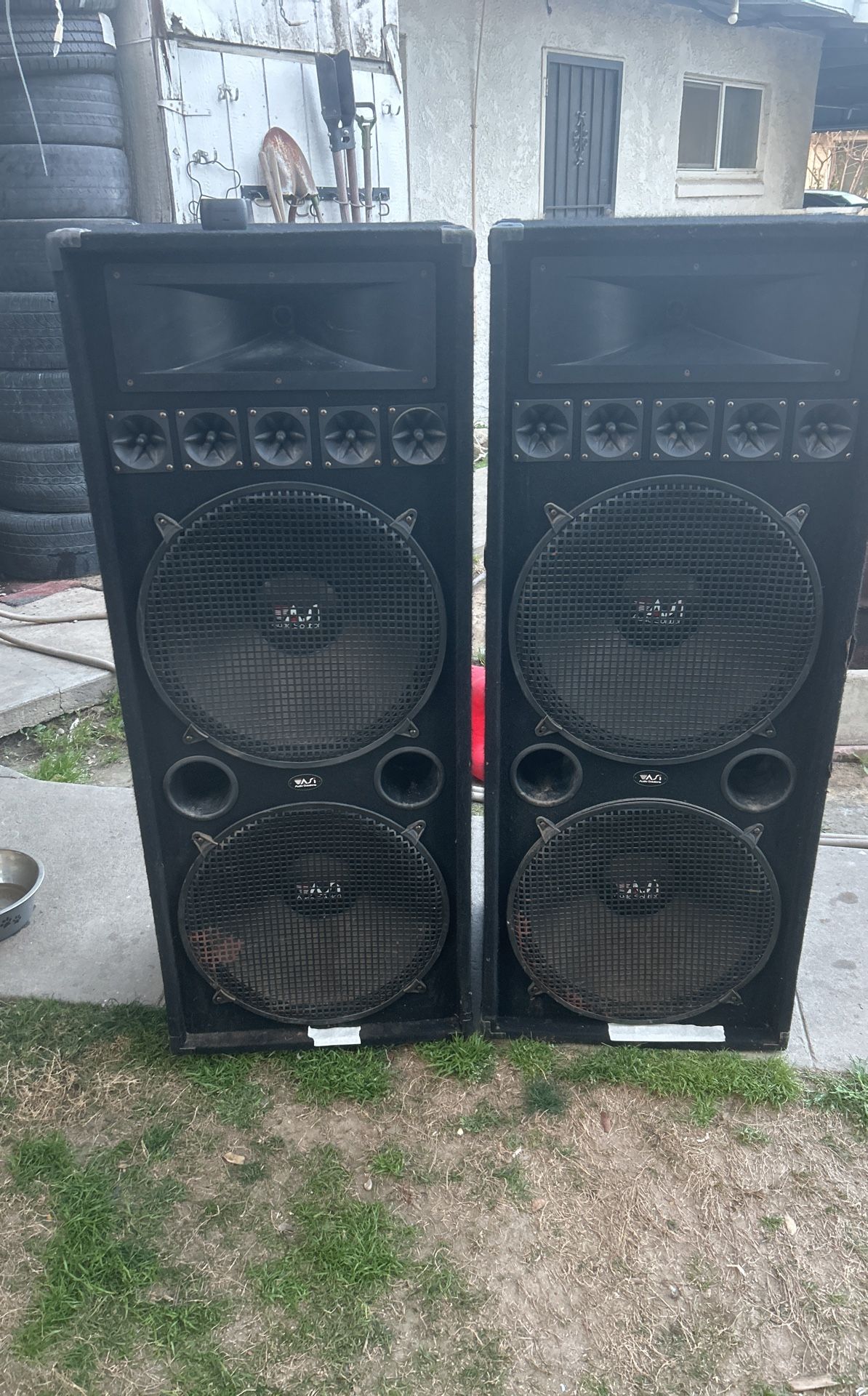 Audio Solutions Party Stage Speakers