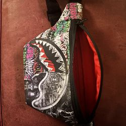 Spray ground crossbody bag