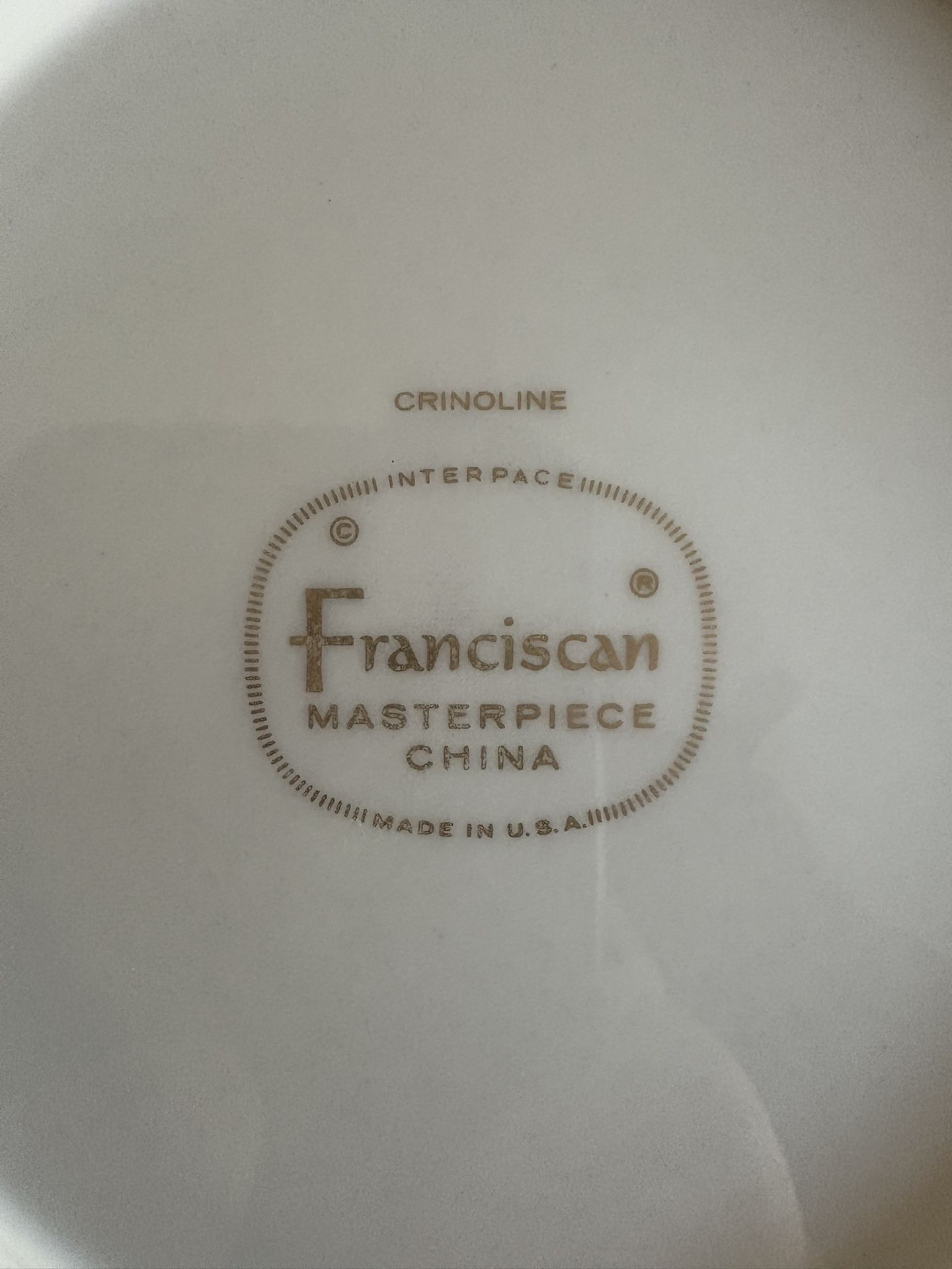 92 Piece Franciscan Masterpiece China
