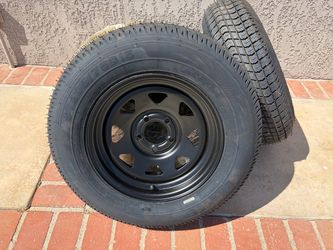 New trailer wheels and tires 205/75 r15