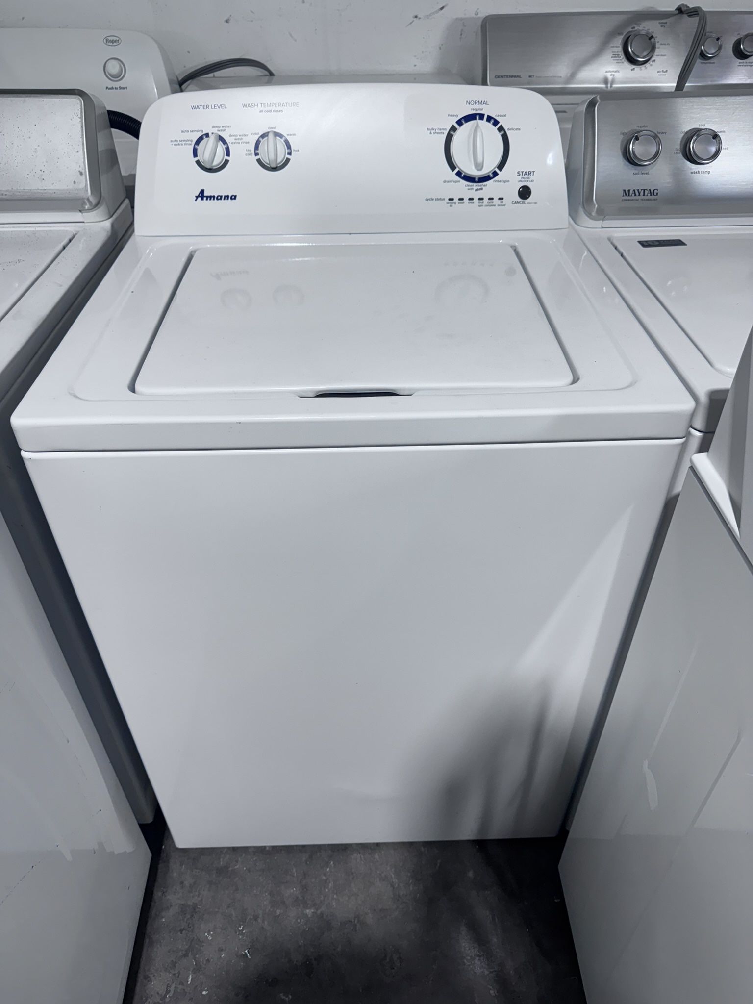 Amana Washer Large Capacity 