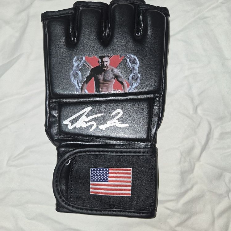 Anthony Pettis Autographed Signed UFC Custom Glove Beckett Certified