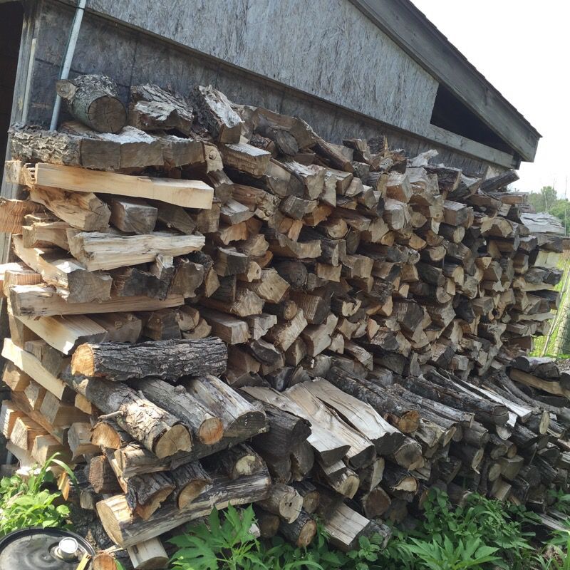 Split fire wood