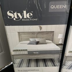 10 -in hybrid mattress queen