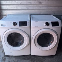 Samsung Washer And Electric Dryer Matching Set