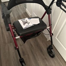 HOMLAND Foldable Rollator Walkers