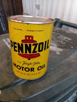 vintage motor oil Pennzoil