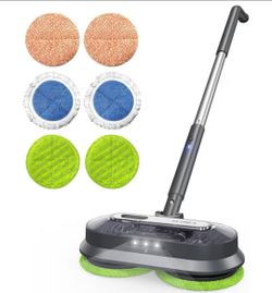 BLONEX Electric Spin Mop with Replacement Pads