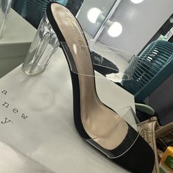 Clear Heels 