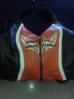 Harley Davidson Biker top/vest low cut