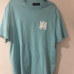 Amiri Light Blue M/a Shirt