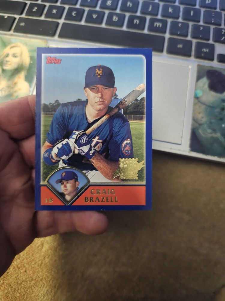 Craig Brazell Baseball Card
