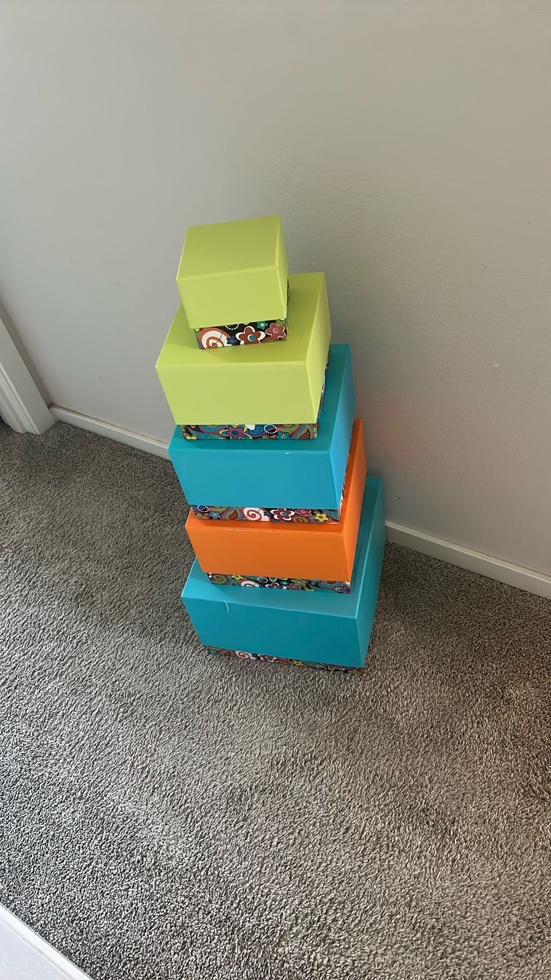 Various Sized Boxes