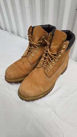 Timberland Men's Leather Lace-Up Ankle Work Boots Insulated Brown/Black 10.5M