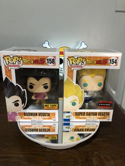 Vegeta Funko Pop Lot of 2