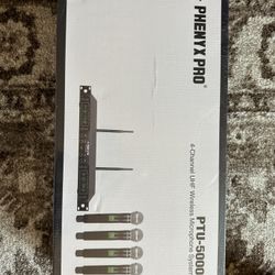 4-channel Wireless Microphone System 