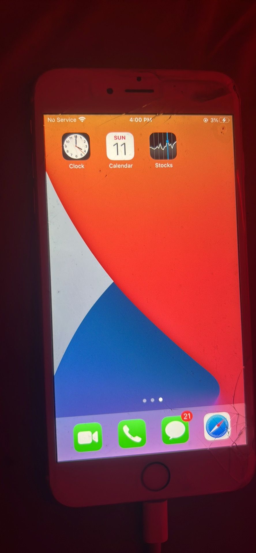 Rose gold Iphone 6s plus