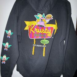 Hoody L Crusty Crab Krusty Clown Sweater Skateboard 