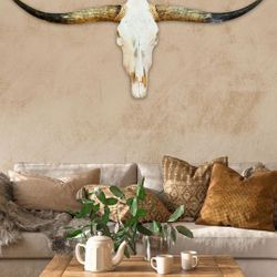 Longhorn Skull Authentic 