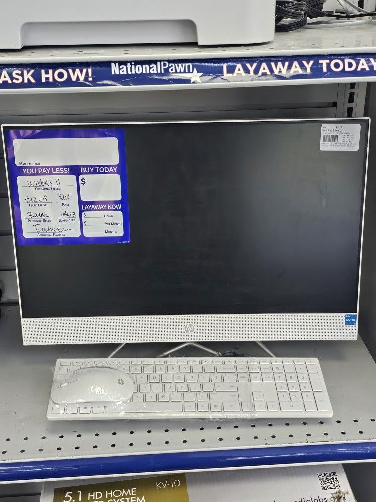 HP All-In-One PC. 24" ASK FOR RYAN. #4(contact info removed)-01