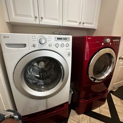 LG Washer With Gas Dryer
