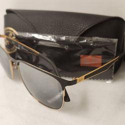 Ray-Ban RB 3569 Black & Gold Sunglasses 