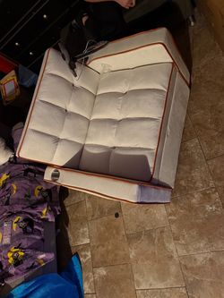 Convertible Sleeper Chair with Phone Holder