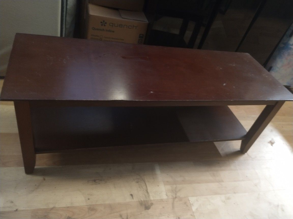 Dark Cherry Coffee Table