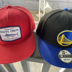 Golden state nba SnapBack and salty crew SnapBack