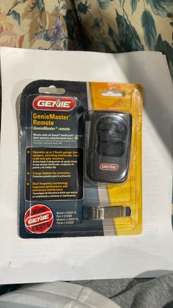Genie master remote