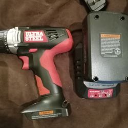 Ultra Steel Drill With Charger 