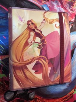 Lorcana 4 Pocket Binder Rapunzel